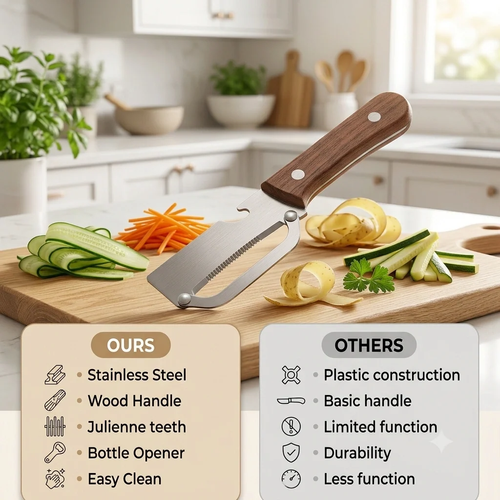 FreshPeel™ -2in1 Vegetable Peeler + Bottle Opener