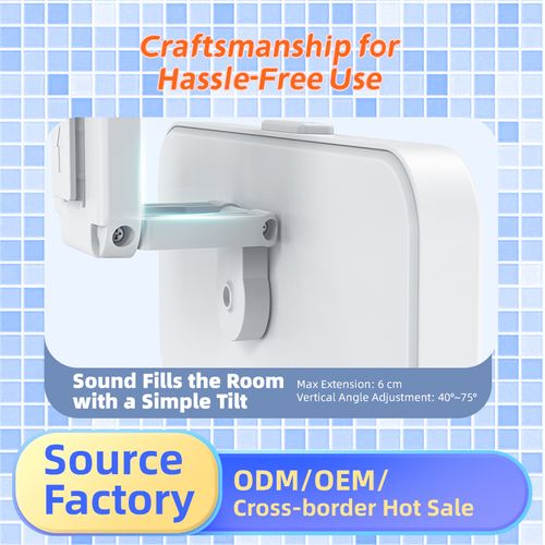Premium Waterproof Shower Phone Box Bluetooth Speaker Wall Mount Touch Screen Stand