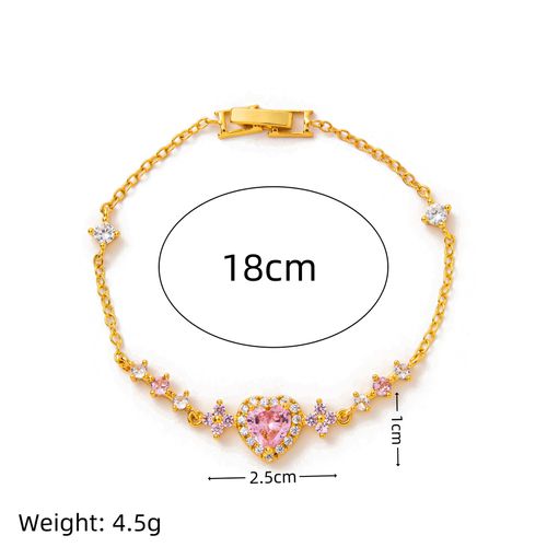 Ins Style 2Pcs Butterfly Heart Shiny Bracelet, Gold Rose Gold Minimalist Luxury Sister Friendship Hand Jewelry