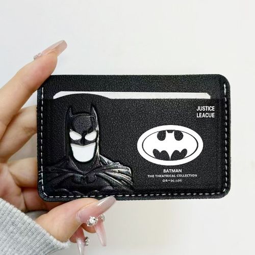 Hot Selling Men's Wallet Short Business Classic Minimalist Animation Hero Multi Card Slot Card Bag Card Cover