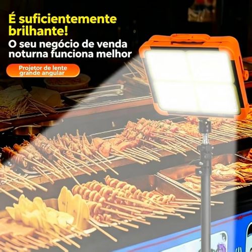 🛵Entrega gratuita em Luanda🛵Lâmpada de iluminação solar, iluminação multifuncional ao ar livre, iluminação de emergência