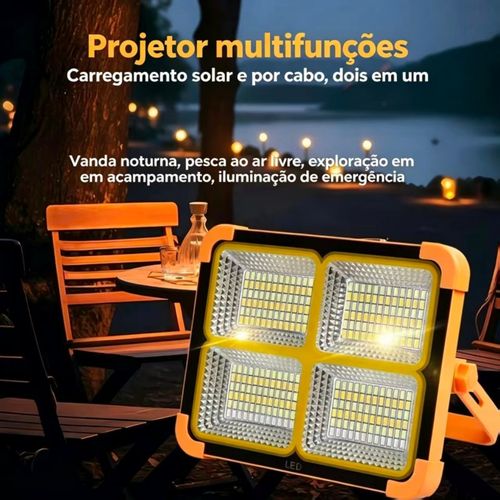 🛵Entrega gratuita em Luanda🛵Lâmpada de iluminação solar, iluminação multifuncional ao ar livre, iluminação de emergência