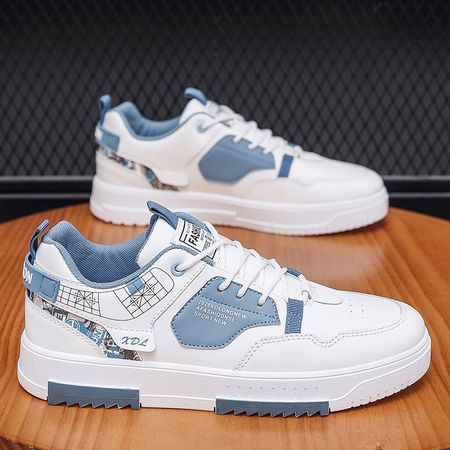 Men's genuine leather hollow soft sole fashion sneakers 5
