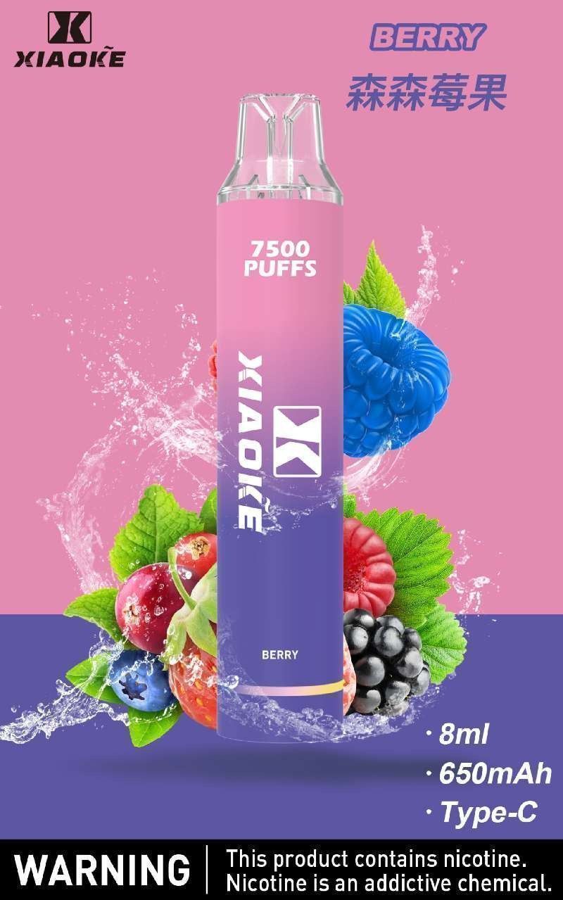 XIAOKE拋棄式電子煙 以多口味搭配穩定輸出為重點，更看重結構與日用手感