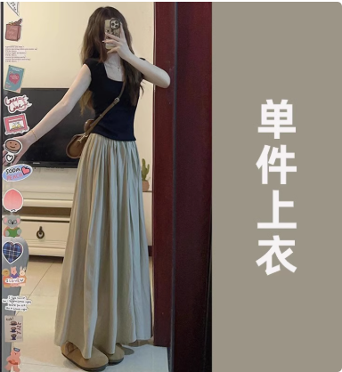 夏天搭配一整套2025新款出遊穿搭小個子洋氣減齡漂亮套裝連衣裙子