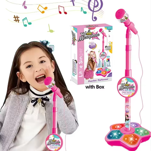 Hot Sell🔥💥Microphone Toy, Karaoke Machine Toy with Light