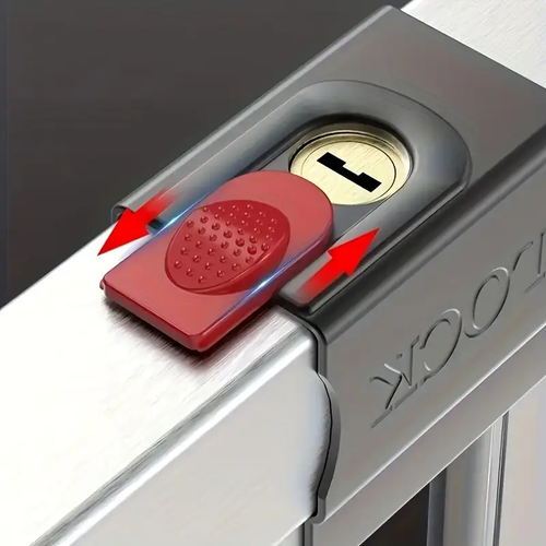 PMMJ 1pc Durable Heavy-Duty Anti-Theft U-Lock Bike U-Shaped Lock,