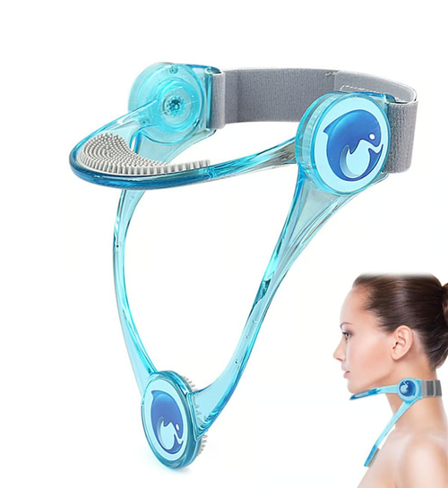 Hot Sell🔥🔥360° Adjustable Neck Support – Forward Head Posture Corrector & Cervical Traction
