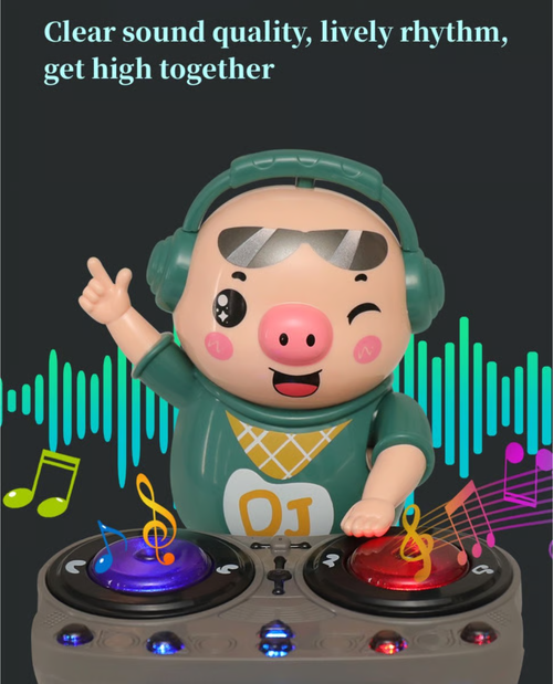 Hot Sell🎁🔥 DJ Swinging Piggy Toy