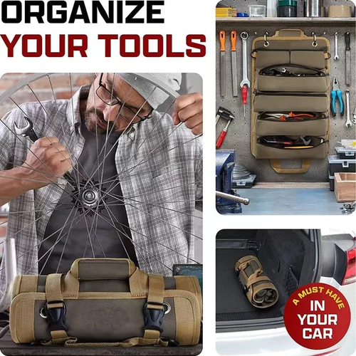 🔥Tool Roll Bag Organizers
