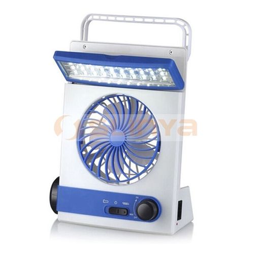 Hot Sell🔥🔥Portable Solar LED Lamp  3 in 1 Powerful Solar Fan