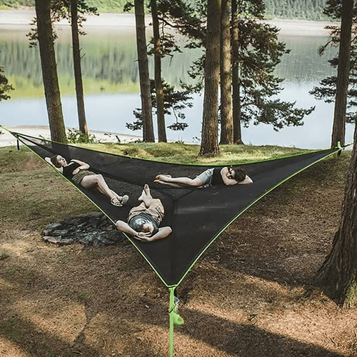 2025 New Design 🔥MULTI-PERSON HAMMOCK- PATENTED 3 POINT DESIGN