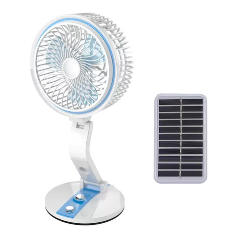 Hot Sell🔥🔥Most Popular Mechanical Solar Telescopic Floor Wall Fan Night Light Portable Charging Cooling Fan for Home Room
