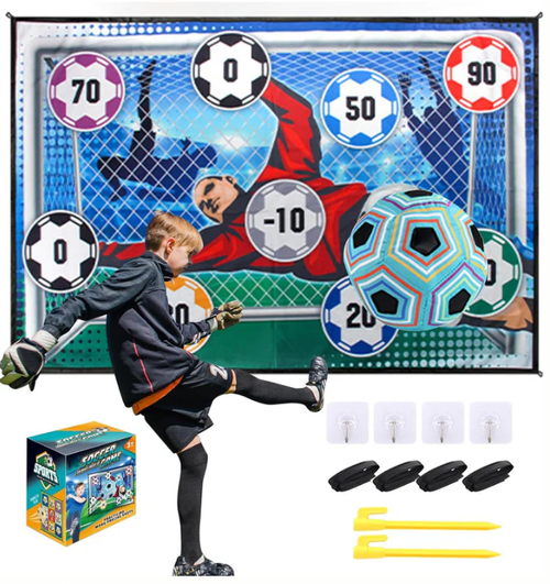 Hot Sell🔥🥅 Soccer Ball Game Set for Kids – Complete with Goal & Pump, Outdoor Play & Skill Development 🎯✨