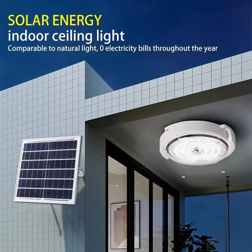 Solar Energy Indoor and Outdoor Ceiling Light For 200W