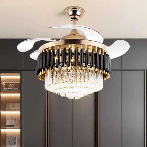 Crystal Ceiling Fan Light
