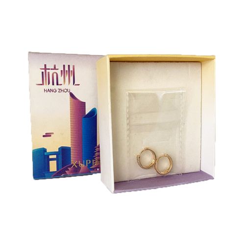 18K Diamond Ear Rings