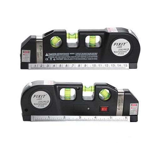 2 Line Laser Level Ruler