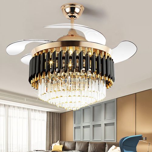 Crystal Ceiling Fan Light