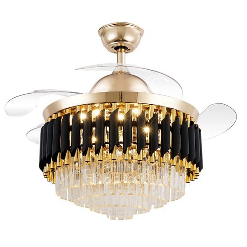 Crystal Ceiling Fan Light