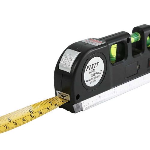 2 Line Laser Level Ruler