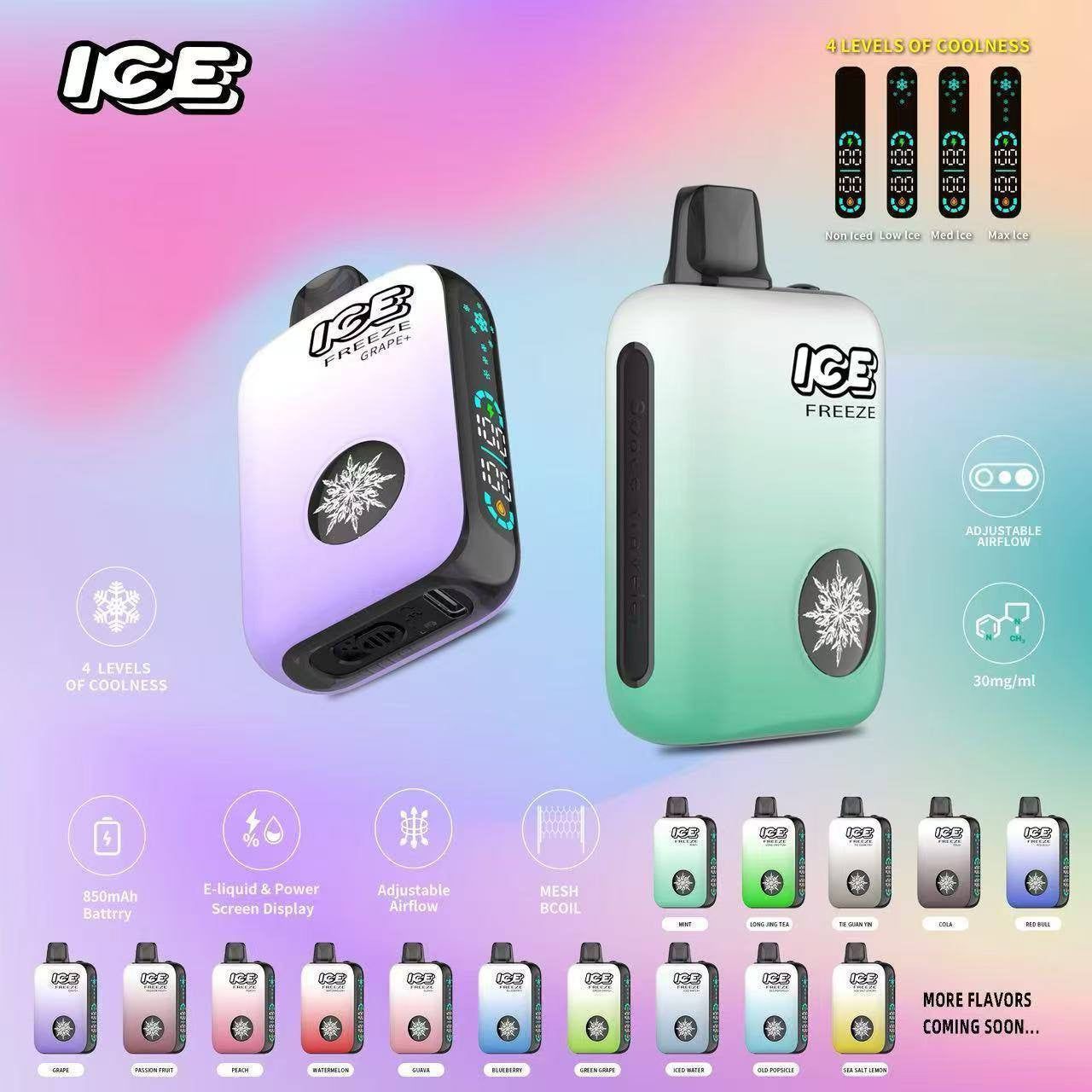 ICE10000口拋棄式電子煙 地表最強一次性電子煙