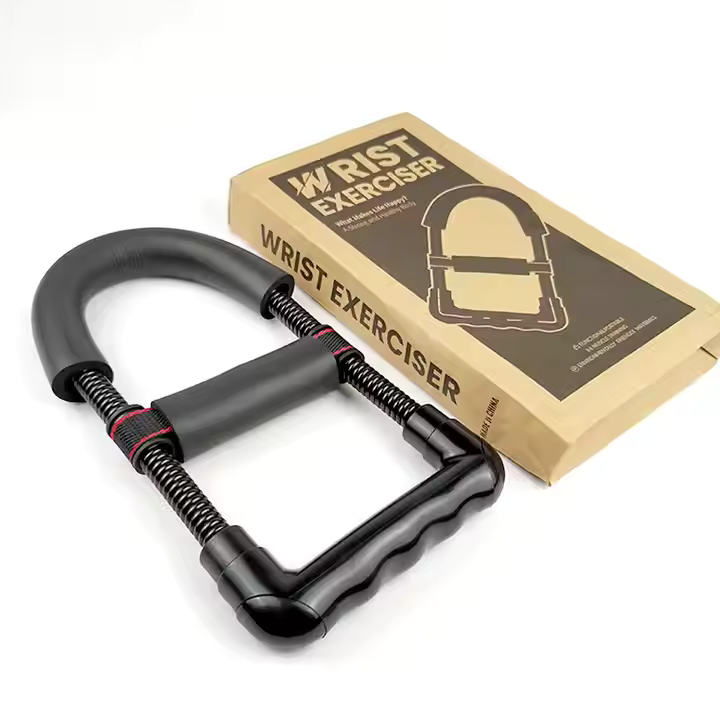 Spring adjustable wrist strengthener