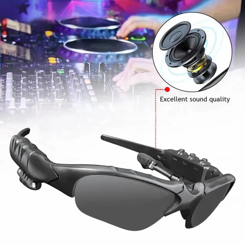 Bluetooth Sport Sunglasses - Flip-Up Mirrored Lenses