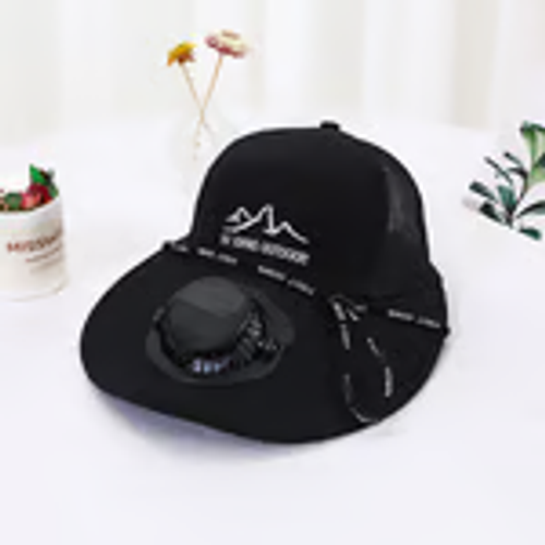 Solar Powered Fan Hat