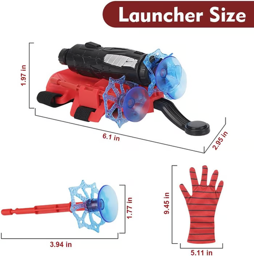Spider Web Shooters with Gloves
