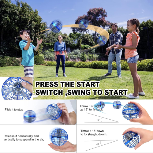 Galaxy Ball Flying Orb Ball Toy Cosmic Globe Boomerang Hover Ball