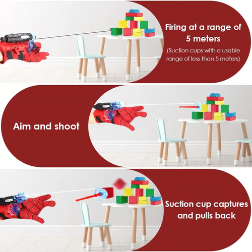 Spider Web Shooters with Gloves