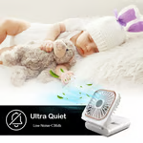 Portable Handheld Personal Necklace Fan