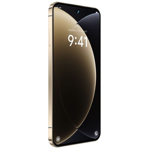 Smartphone-7.3-inch 8000mAh Battery Face Unlock Global Version 5G Dual SIM - 78MP + 108MP Camera (Golden)
