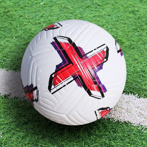 No.5 Red X Standard Premier League & Champions League Match-Level Durable Football
