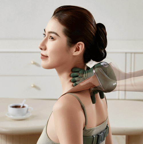 XIANGSHU N7 Neck Shoulder Massager for Neck Pain Relief, Electric Shiatsu Massager for Trapezius Muscle, Neck Relaxation Device, Ideal Birthday Gift, Made in China