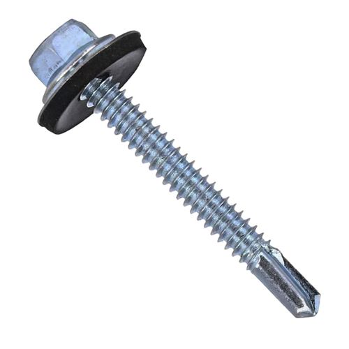 📌📌📌（Buy One Get One Free）Only 50 packs left! Limited stock—while supplies last! 20 pieces per pack Free size 5.5*25 included Hexagonal Self-Drilling Screws with Composite Waterproof Washers for Roofing & Steel Sheets