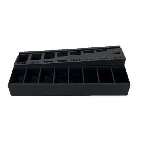 M3 Bolt & Screw Length Sorter Tray – 3D Organizer for Precision Sorting
