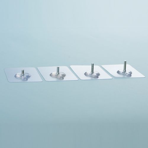 Damage-Free Adhesive Wall Hooks - No Nail, Strong Hold for Frames & Screws 25 Pcs Damage-Free Adhesive Wall Hooks - No Nail, Strong Hold for Frames & Screws