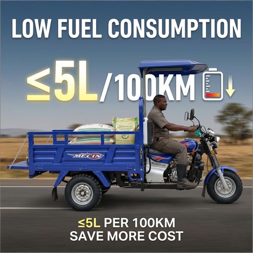 🚜Kenya In Stock: MC200ZH-2G 200cc Water-Cooled Motor🔧Three-Wheel Design, High Power Low Consumption, Daily Cargo Hauling