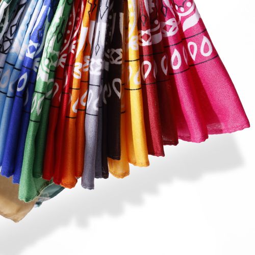 ✅ Polyester Paisley Bandana | BOGO: Black + Red FREE | For Hip-Hop C-Walk & Cycling | LA Hip-Hop Inspired🤸🤟