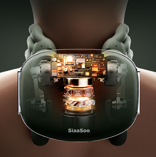 XIANGSHU N7 Neck Shoulder Massager for Neck Pain Relief, Electric Shiatsu Massager for Trapezius Muscle, Neck Relaxation Device, Ideal Birthday Gift, Made in China