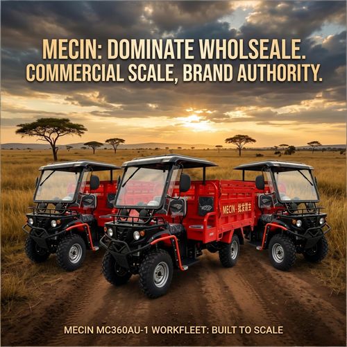 🚛MC360AU-1 360CC Large Displacement Water-Cooled Engine🛞Five-wheel Heavy Load Structure, Max 2000kg Bearing, Super Power for Complex Rough & Mountain Road, Heavy Cargo Transport, Kenya Warehouse In Stock🇰🇪