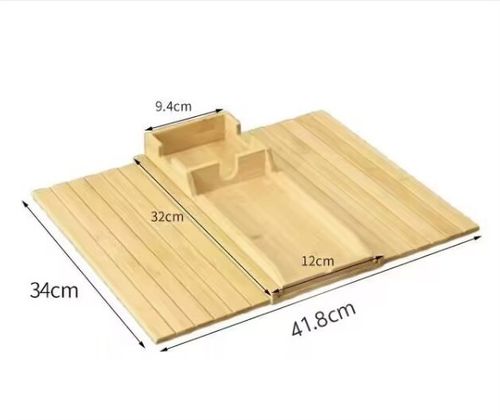 Foldable Sofa Arm Tray Table, Removable Wooden Tray for Fruits & Snacks, Multifunctional Sofa Side Storage Organizer for Living Room😀😀😀