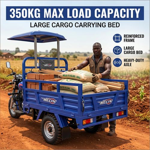 🚜Kenya In Stock: MC200ZH-2G 200cc Water-Cooled Motor🔧Three-Wheel Design, High Power Low Consumption, Daily Cargo Hauling