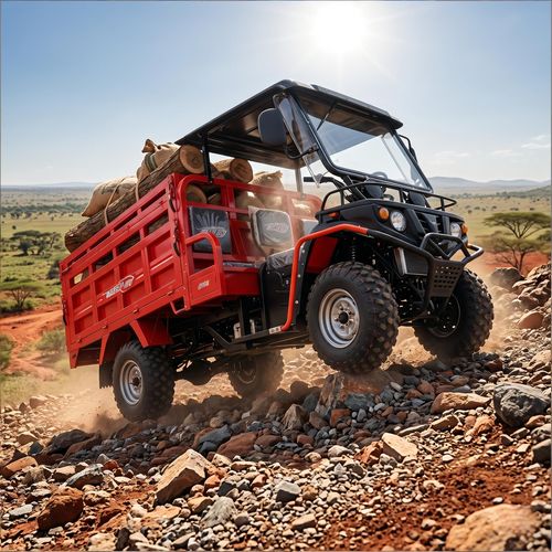 🚛MC360AU-1 360CC Large Displacement Water-Cooled Engine🛞Five-wheel Heavy Load Structure, Max 2000kg Bearing, Super Power for Complex Rough & Mountain Road, Heavy Cargo Transport, Kenya Warehouse In Stock🇰🇪