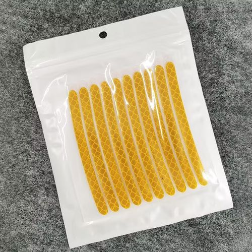 Reflective Wheel Stickers for Cars, Motorcycles & Bicycles - Night Visibility Decals | Buy 1 Get 1 Free: Green Colorful Options Come with Yellow Free Gift + Discount Promotion💟🎅