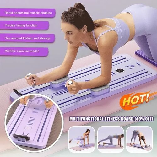 Placa de musculação multi-funcional（Fitness eficaz mesmo em casa para um corpo perfeito）