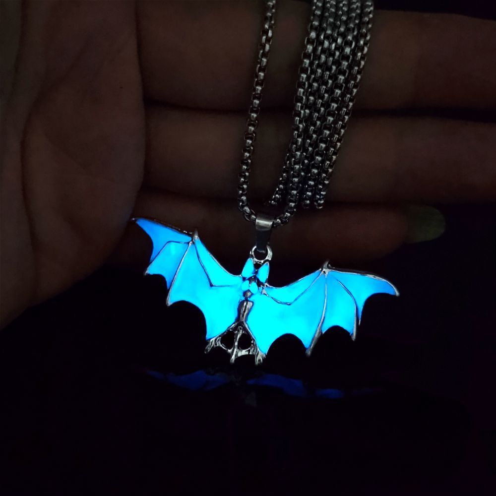 Glowing Bat Necklace