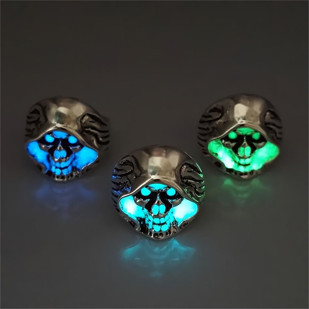 Glowing Skeleton  Ring